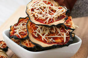 Eggplant Parmesan Chips